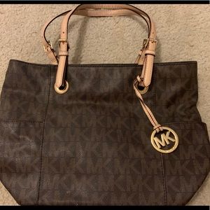 Michael Kors Brown Tote Purse